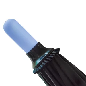 paraplu wandelstok met licht en dop