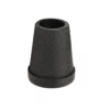 Gastrock Wandelstok dop - Zwart - 16 mm