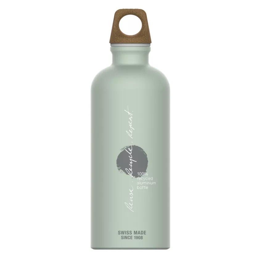 waterfles traveller myplanet repeat groen